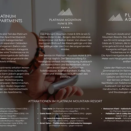 Platinum Mountain Hotel&spa ホテル 5*